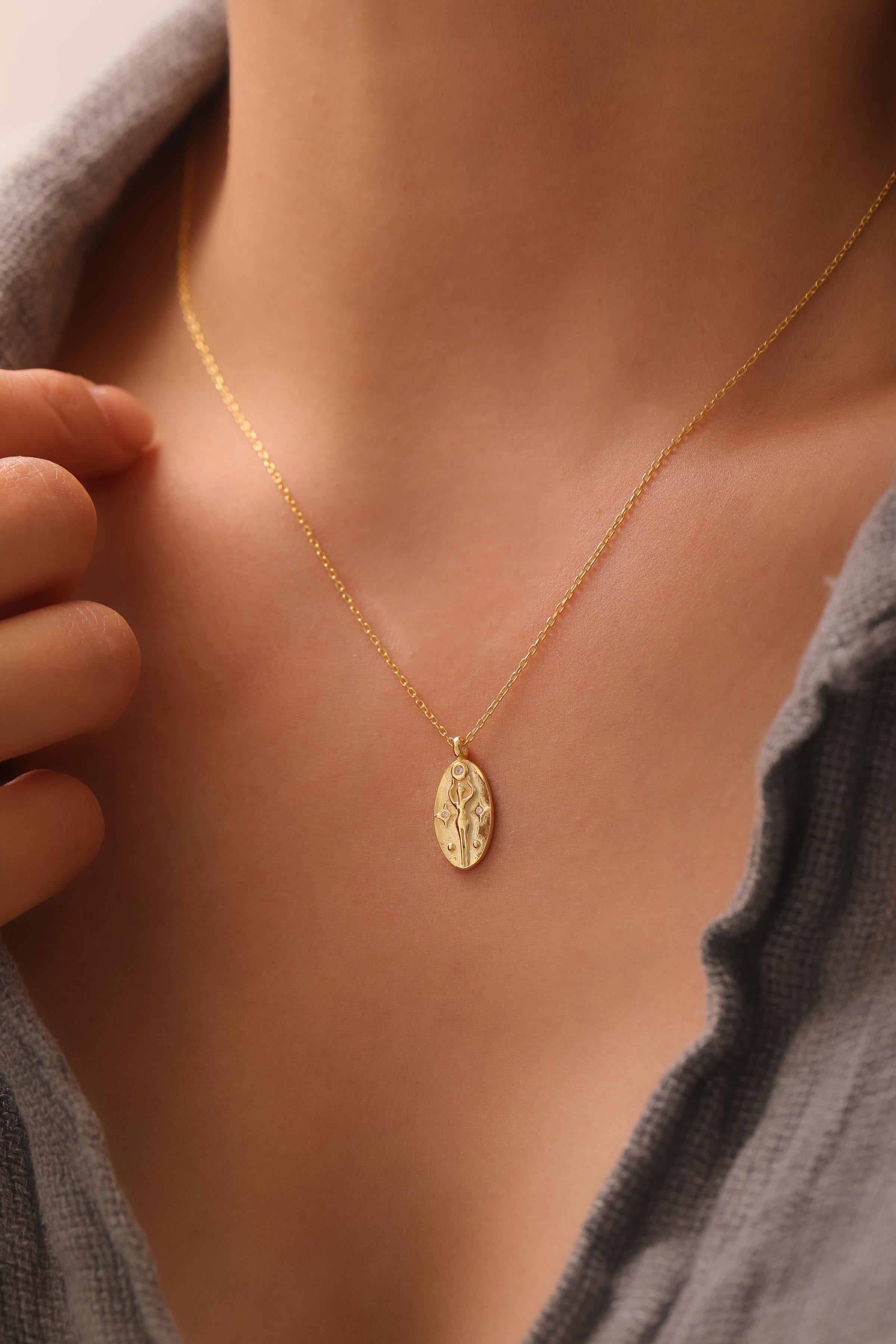 Goddess of Light Halskette