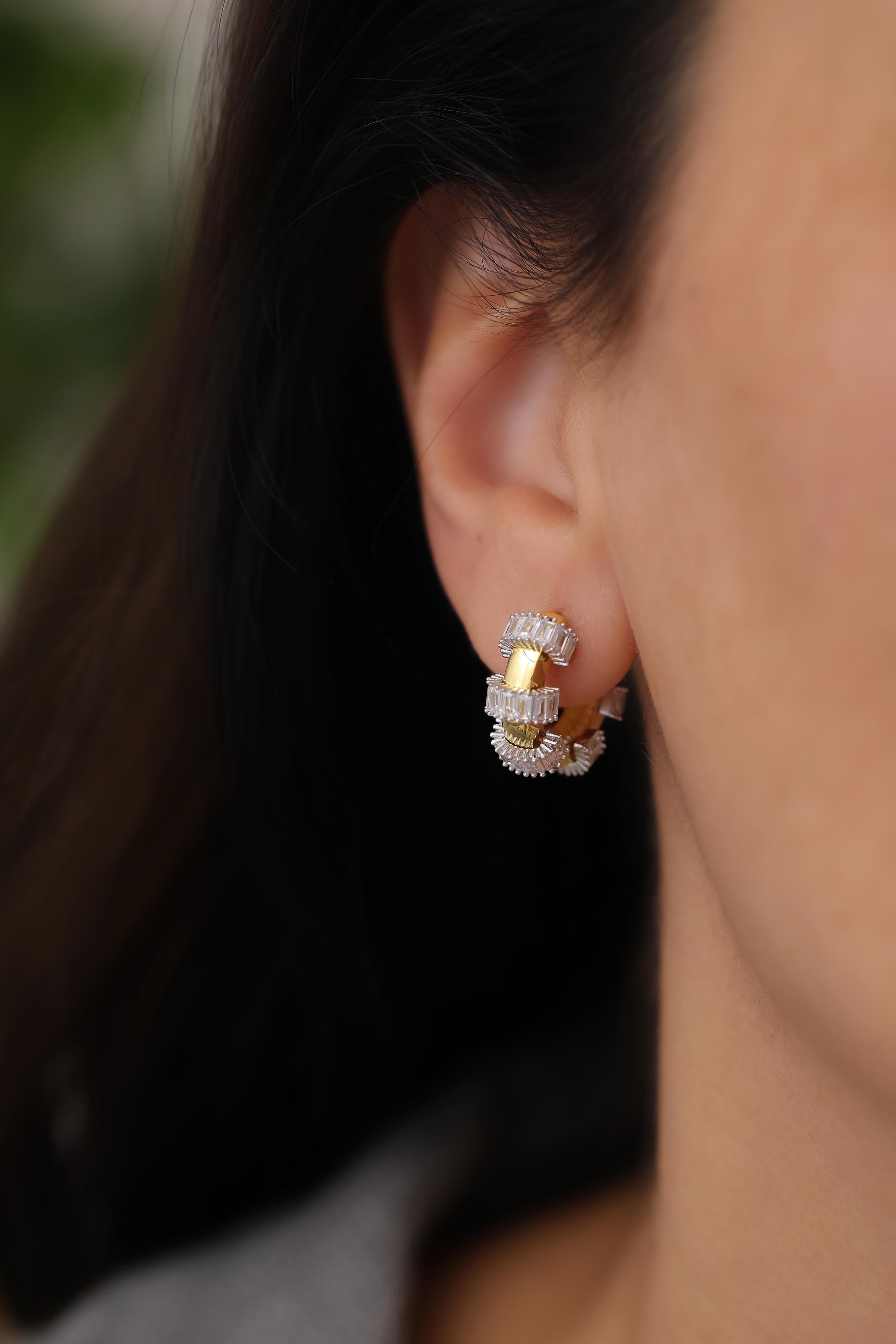 Crown Zirkonia Ohrringe