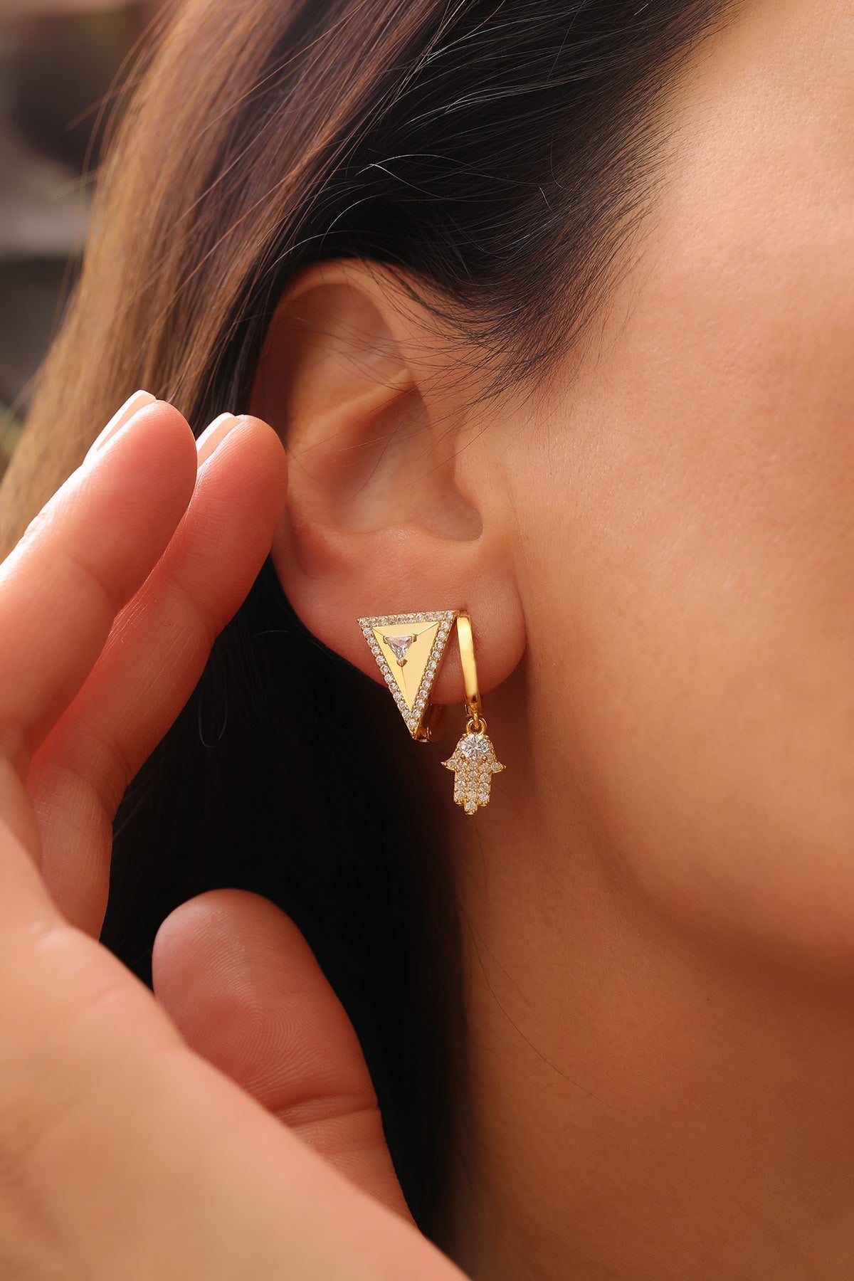 Fatima Schutz Ohrringe