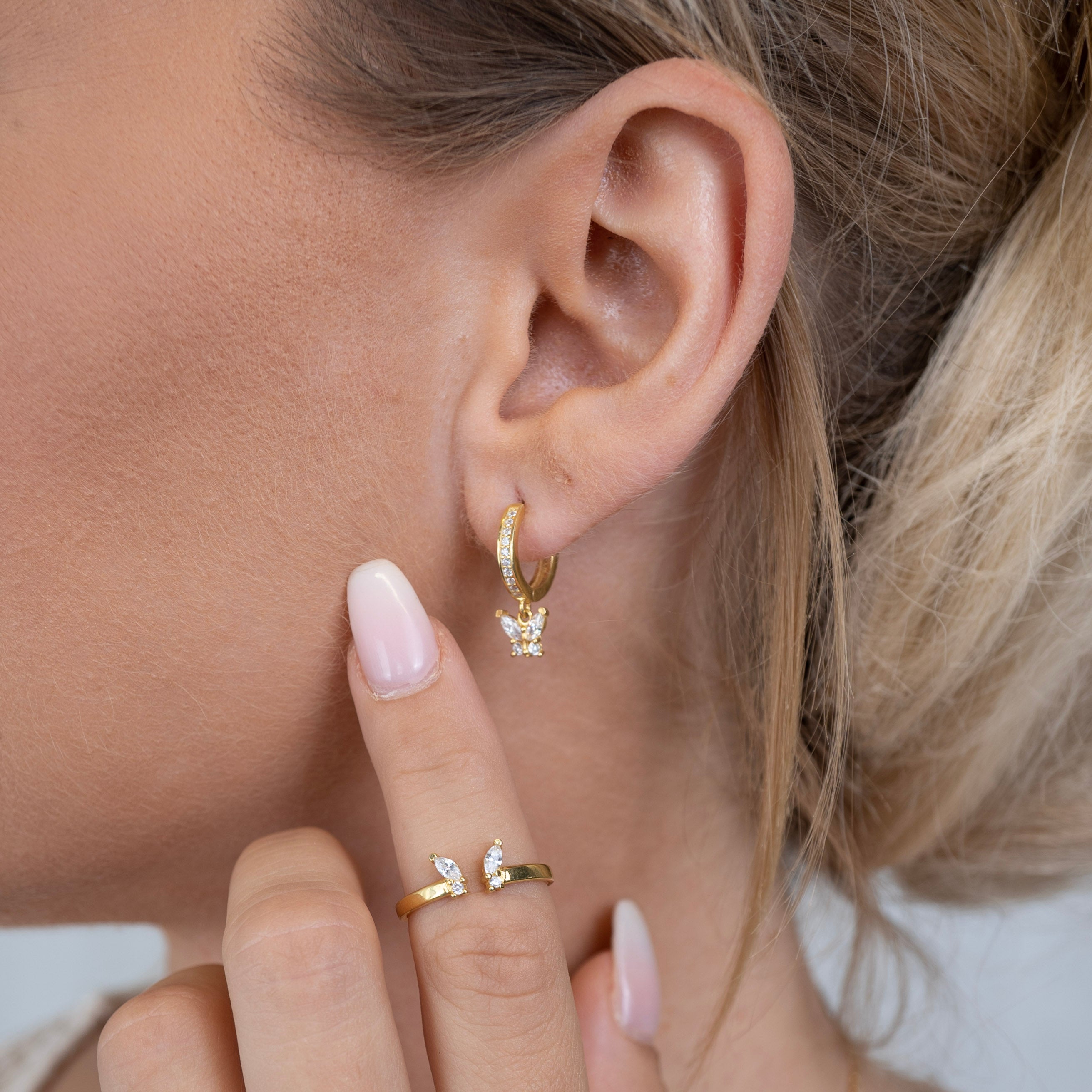 Schmetterling Ohrringe Luna