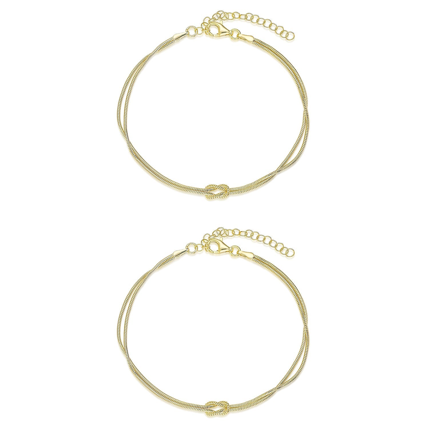 Liebesknoten Partnerarmband