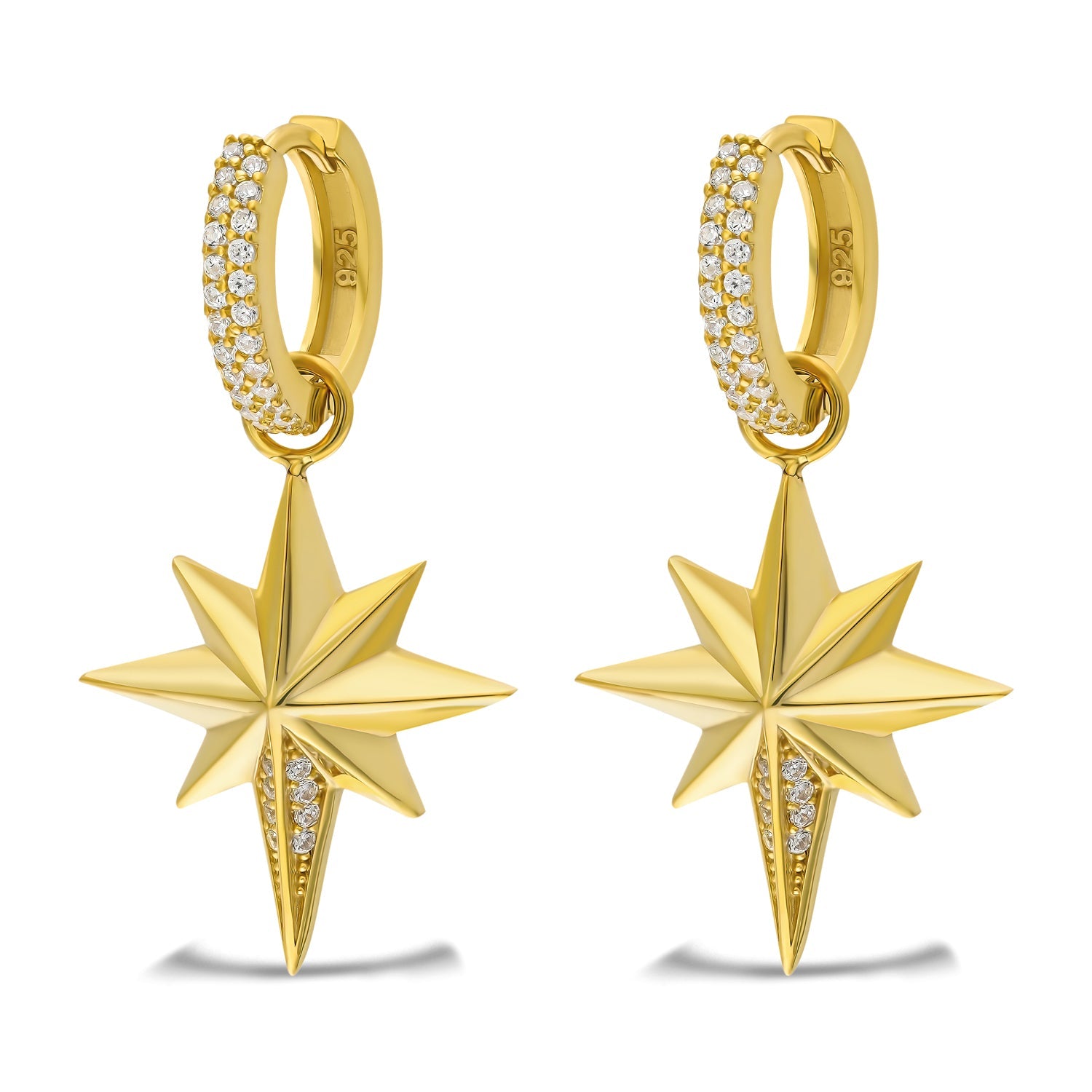 Stern der Klarheit Ohrringe