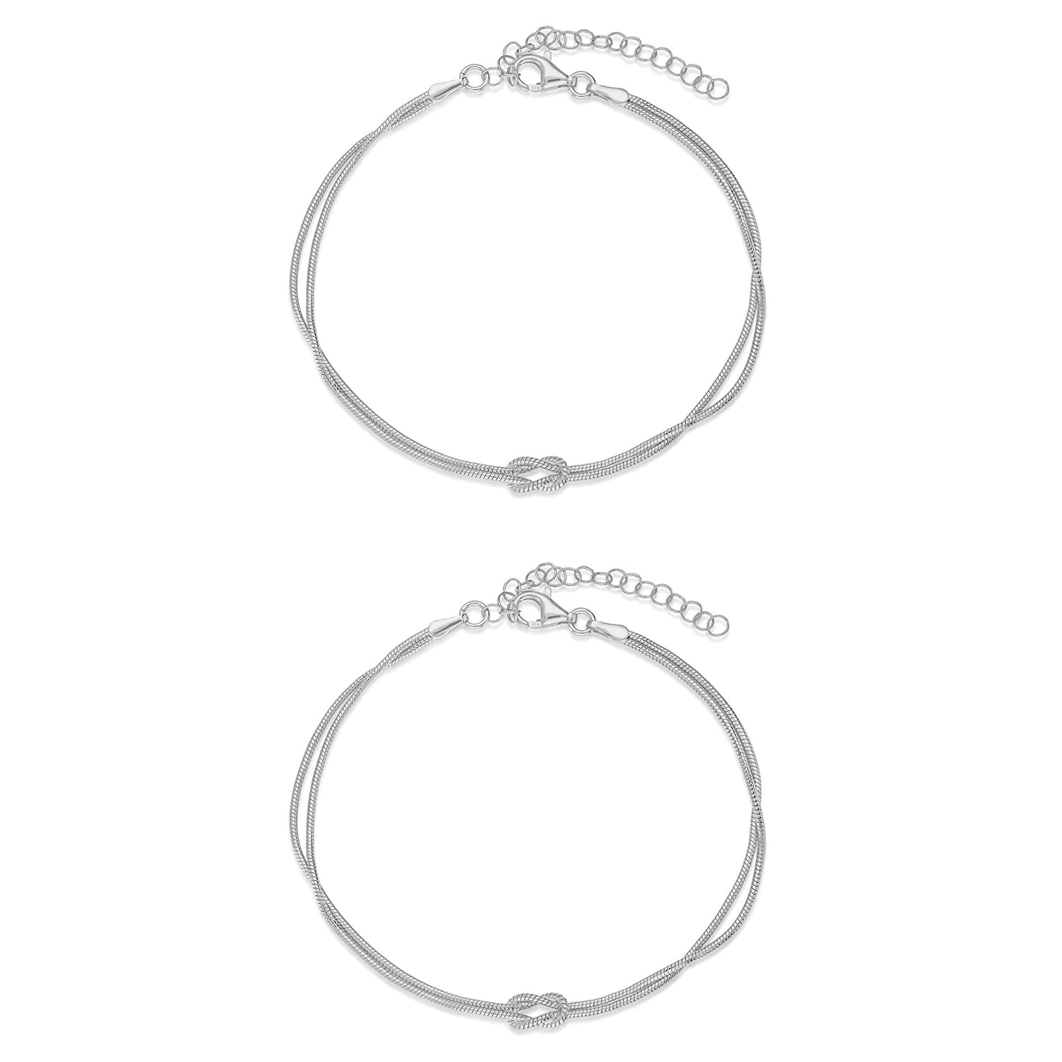 Liebesknoten Partnerarmband