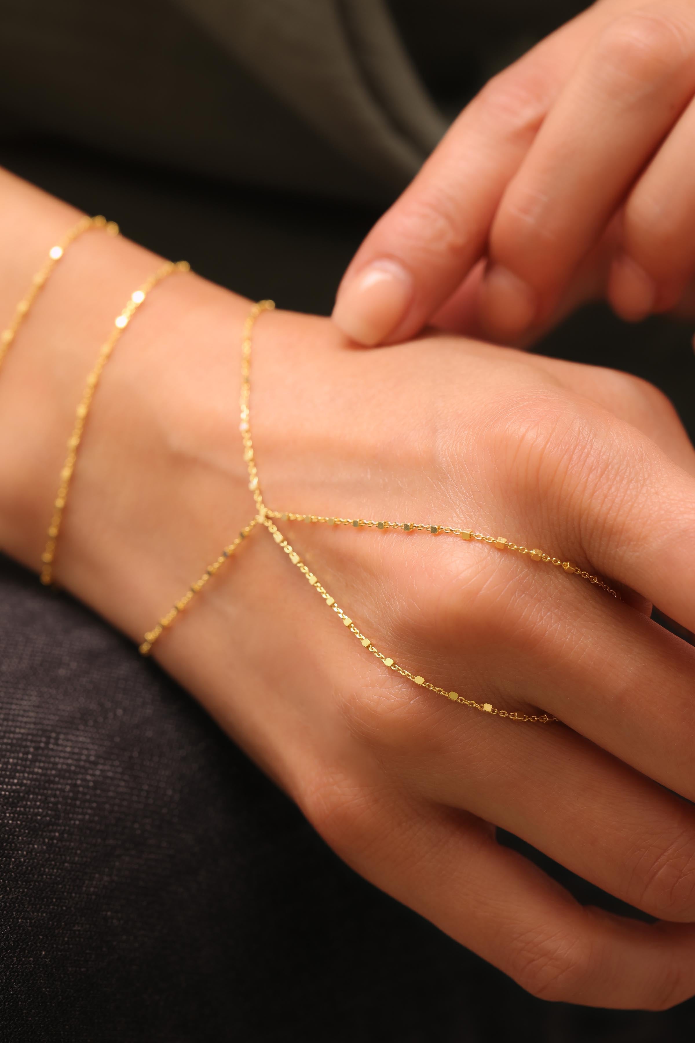 Golden Flow Handkette