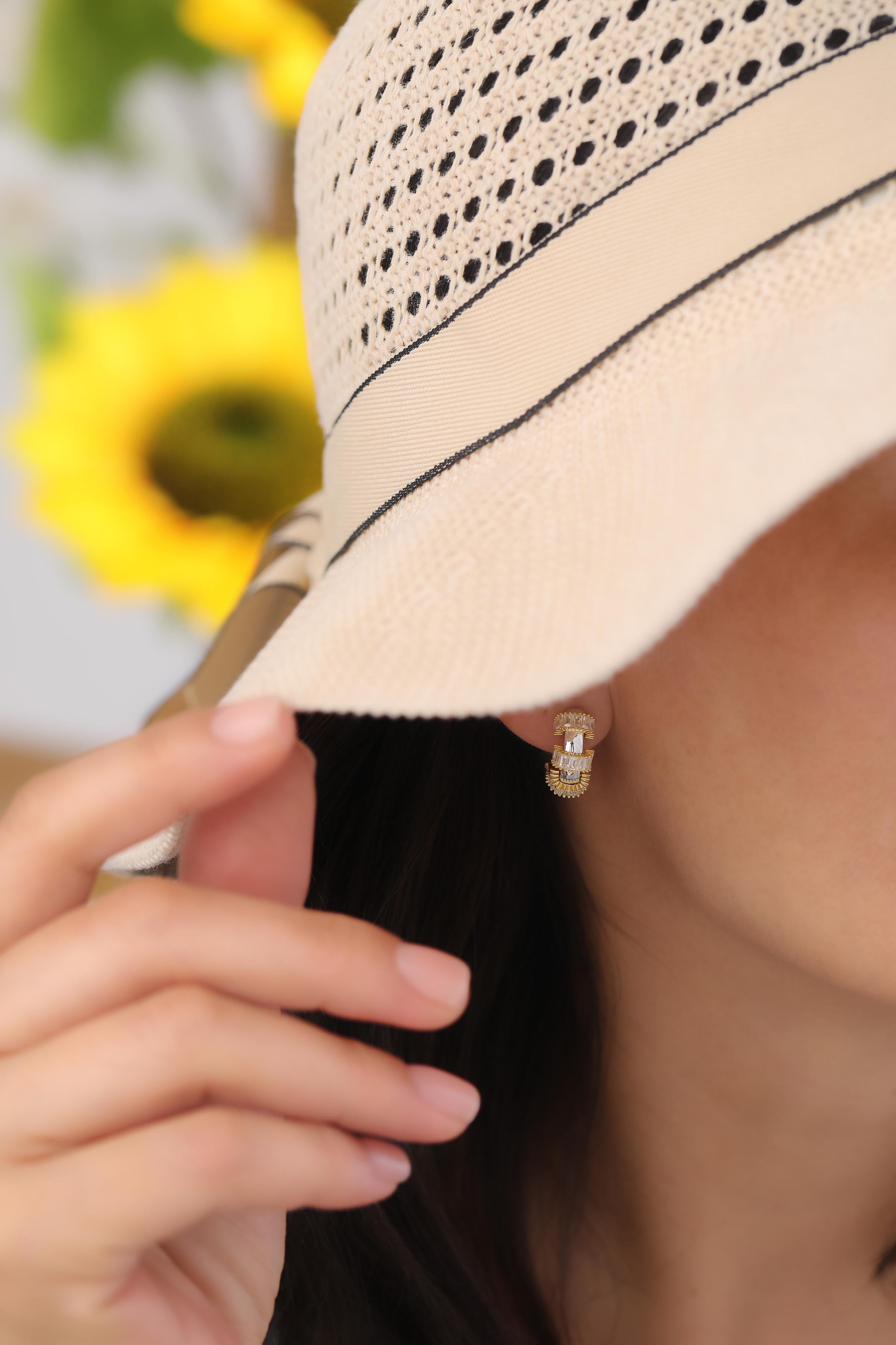 Crown Zirkonia Ohrringe