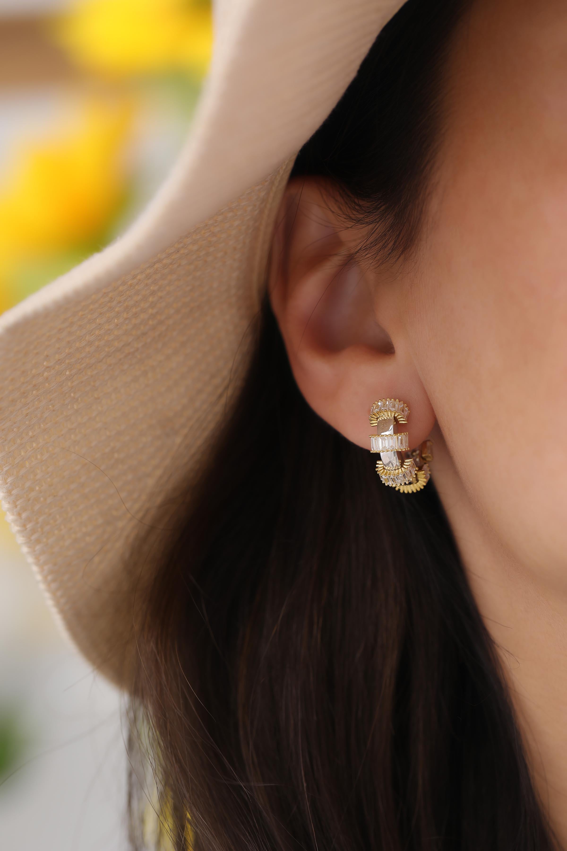 Crown Zirkonia Ohrringe