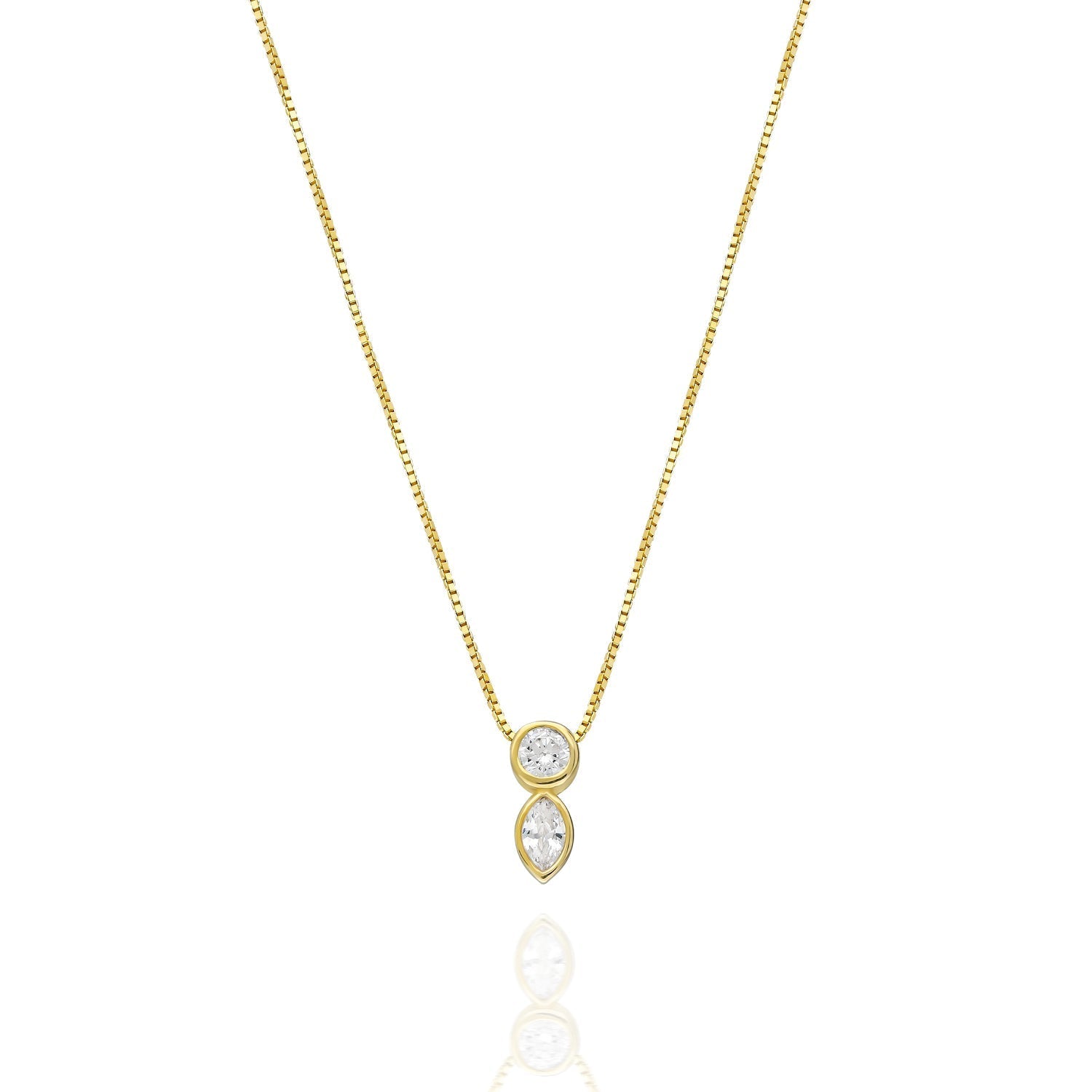 Twin Light Halskette